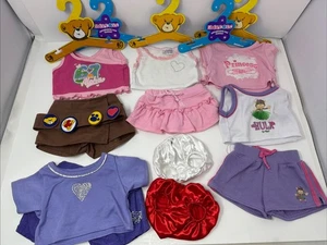 Costruisci un Orso Vestiti Completo LOTTO 12 Mutandine Bambina Scout Hula Scimmia Principessa Aloha - Foto 1 di 17