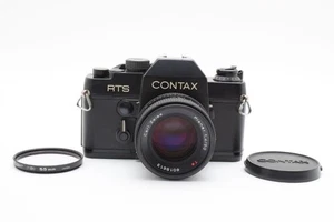 Contax RTS Camera Carl Zeiss Planar 50mm F/1.4 AEJ Used No Customs Fees US - Picture 1 of 12