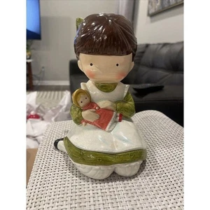Vintage 1972 Joan Walsh Anglund Girl And Doll Bank - Bild 1 von 7