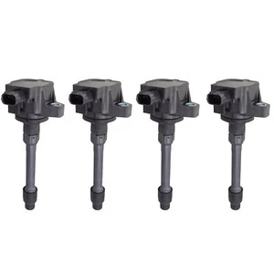 Hitachi OEM Ignition Coils 4 PCS For Honda Civic 1.4L Accord 1.5/2.0L L4 Turbo - Picture 1 of 8