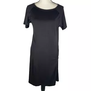NAU Vestido Lana Merino Atlético Exterior Línea A Gris Carbón Mujer’s M Minimalista - Imagen 1 de 10
