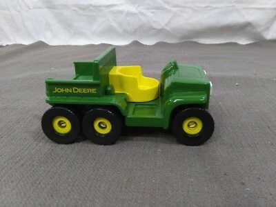 Toy John Deere Gator Farm Replica green yellow plastic - Image 1 of 4