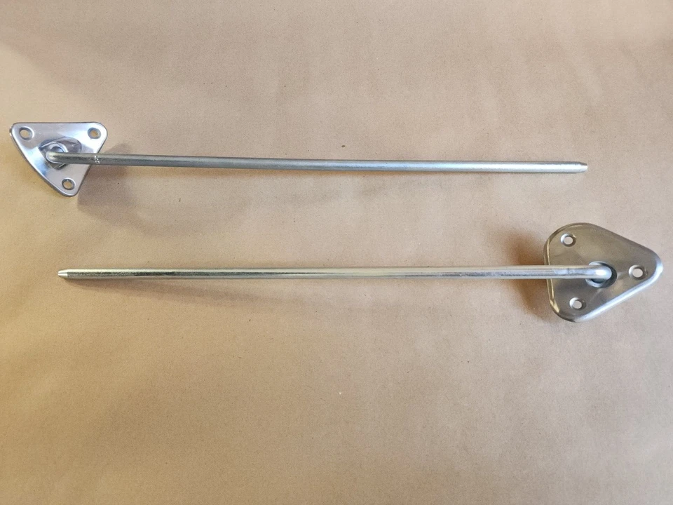 1973-87CHEVROLET GMC TRUCK 1988-89 BLAZER SUPORTES DE QUEBRA SOL SUBURBANO LH/RH - Imagem 1 de 2