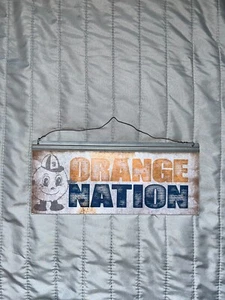 2 Syracuse University Hanging Signs 12x5 - Picture 1 of 4