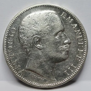 ITALIEN Königreich Silber 2 Lire 1906 vz+ Vittorio Emanuele III Savoyen rar #A21 - Bild 1 von 4