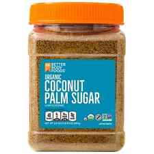 BetterBody Foods Organic Coconut Palm Sugar Gluten-Free Non-GMO Low Glycemic