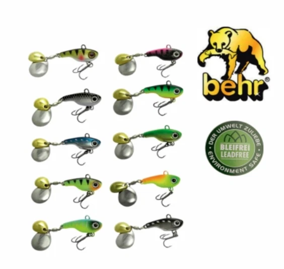 Trendex Rotation Jig-Spinner 100% Bleifrei Doppelblatt Forellen Raubfisch Köder - Bild 1 von 1