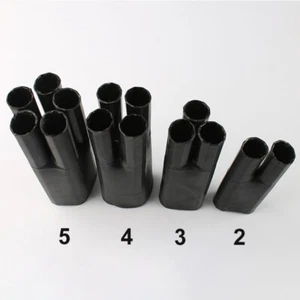 2:1 Ratio Heat Shrink Breakout Boots Adhesive Glue 2 3 4 5 Core Cable Splitter - Picture 1 of 8