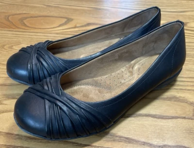 Naturalizer "GIRLY" Mujer Natural Soul Cuero Negro Mary Janes Talla 6.5 Foto 1 de 4