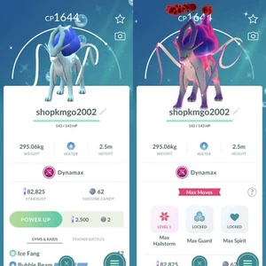 Pokémon Brillante Dynamax Suicune - 20k SD - Imagen 1 de 1