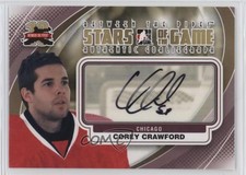 2011-12 ITG Between the Pipes Authentic Goaliegraph Corey Crawford #A-CC Auto
