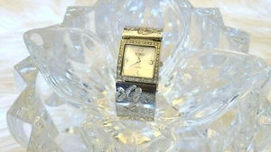 XOXO Silver-Tone Bracelet Crystal Stations Boyfriend Watch - XO5115 (1159) - Picture 1 of 8
