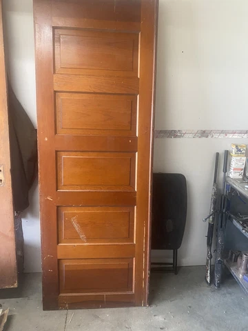 Old 5 Panel Doors Cover