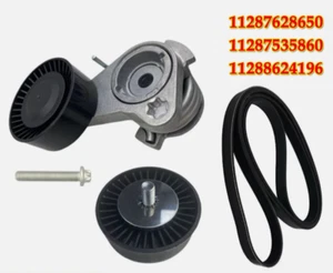 DriveBelt Tensioner kit SerpentineBelt For BMW X3 X5 528i 530i 530xi 3.0L L6 NEW - Picture 1 of 9