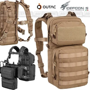 Zaino DEFCON 5 Combo Mini Backpack Backpanel Assault Militare Softair VERDE OD - Imagen 1 de 4