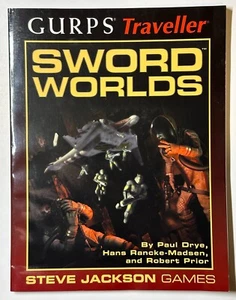 Steve Jackson Games 6631 GURPS Traveller Sword Worlds 1st Edition First Print - Picture 1 of 6