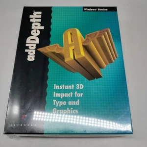 Fractal Design AddDepth & Guide PC create 3D type fonts graphics tool Add Depth - Afbeelding 1 van 9