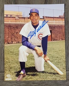BILLY WILLIAMS Signed 8x10 Photo Chicago Cubs Autographed Photo - Picture 1 of 1