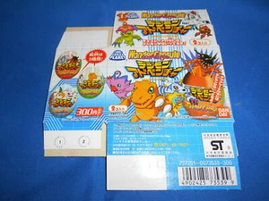 DIGIMON Empty 2-Pack BOX CRAZY PLANET Wonder Capsule Chocolate Kinder Egg 1999 - Picture 1 of 4