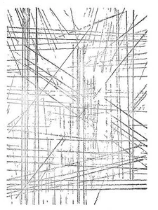 Scratch Lines Background Unmounted Rubber Stamp 8015 - Foto 1 di 2