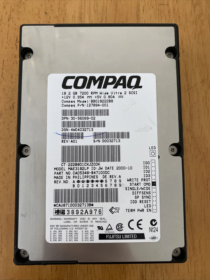 Compaq MAE3182LP Internal Hard Drive - Image 1 of 1
