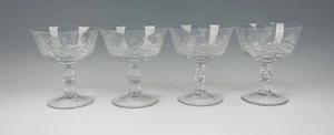 Set of 4 Schmid Crystal ALOHA Champagne/Tall Sherbet Glasses(Multiple Available) - Picture 1 of 3