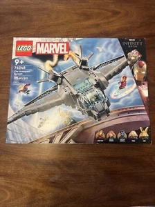 LEGO Marvel the Avengers Quinjet Infinity Saga Set 76248 Sealed 5 Characters New - Picture 1 of 7