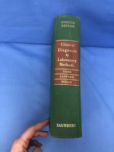 CLINICAL DIAGNOSIS BY LABORATORY METHODS , TWELFTH EDITION, 1953 - Picture 1 of 10