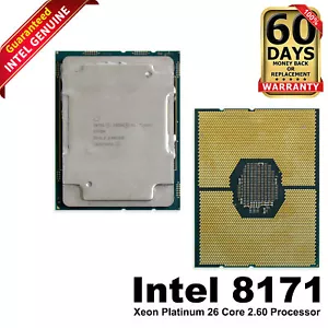 Intel Xeon Platinum 8171M 2.60GHz 26-Core 35.75MB LGA-3647 CPU Processor SR3LZ - Picture 1 of 5