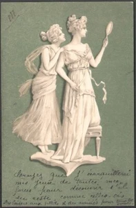 Femmes au miroir. Meisener & Buch - Picture 1 of 1