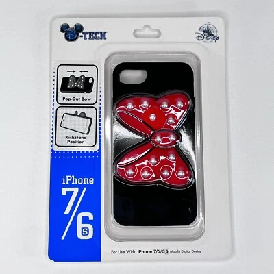 Disney D-Tech Minnie Mouse iPhone 8 Plus, 7 Plus, 6 Plus, 6s Plus Silicone Case - Image 1 of 2