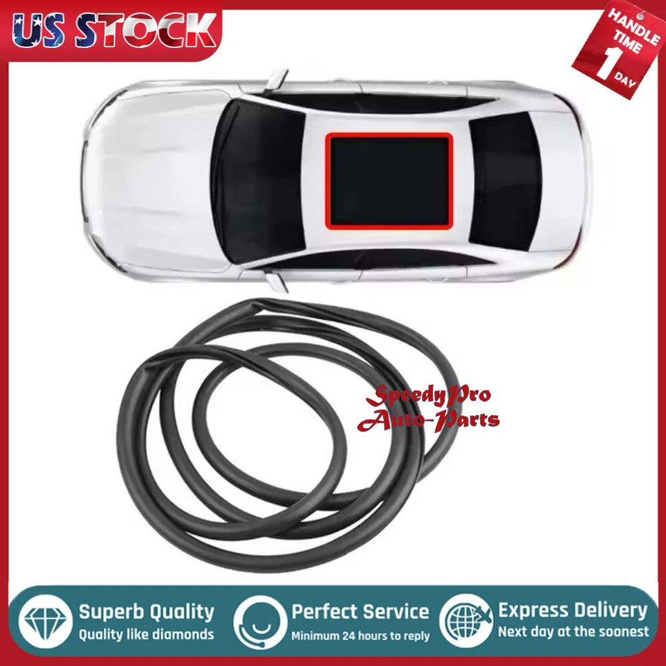 Sunroof Glass Weatherstrip Seal For 2003-2008 Honda Accord Pilot 70205-SDA-A01 - Image 1 of 4