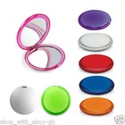 Wholesale 10 pc Double Handbag Plastic Makeup Compact Mirror 8 Bright Colours UK