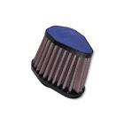 DNA Hexagonal Blue Leather Top Air Filter, Inl: 54mm, Len: 86mm, PN: V-5400-L-B