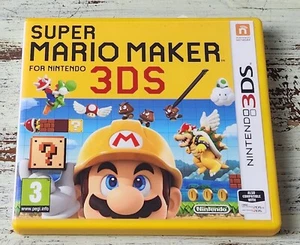 Super Mario Maker For Nintendo 3DS (2016) Nintendo 3DS, BOX & ART ONLY - Picture 1 of 3