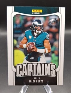 JALEN HURTS 2023 PANINI NFL CAPTAINS /331 CARD No 26, EAGLES NO RESERVE  - Picture 1 of 2