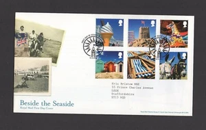 RARO! Beside the Seaside FDC 2007 dirigido a Eric Bristow MBE Dardos Perfecto - Imagen 1 de 1