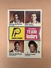 1974-75 Topps #223 Indiana Pacers Team Leaders NRMT-MINT CONDITION