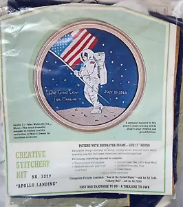 Kit Bucilla De Colección Apolo 11 Artesanía de Alunizaje Creativo Cosición Astronauta - Imagen 1 de 7