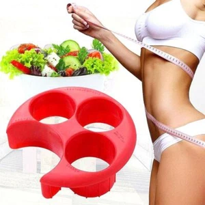 Diet Control Meal Measure Dish Food Portion Control Plate Lose Weight Tool - Picture 1 of 8