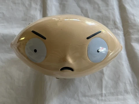 2006 Basic Fun Family Guy Stewie Head Shape Football Brand New Sealed Cover