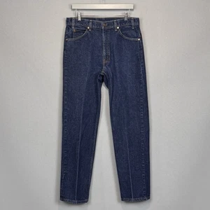 VTG Levis 505 Jeans Men 34x31 Blue Made In USA Orange Tab Regular Straight Denim - Picture 1 of 11