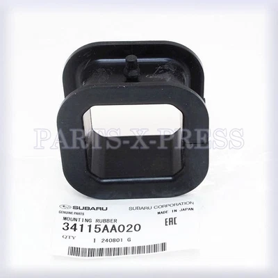 GENUINO OEM SUBARU FORESTER BASTIDOR Y PIÑÓN MONTAJE ENGRANAJE BUJE IZQUIERDO 34115AA020 Foto 1 de 4