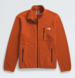 The North Face Yumiori Full Zip Fleece Coat Earthen Copper NF0A883R3AV Men's M - Picture 1 of 3