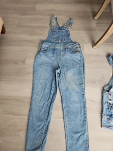 Universal Thread - Mono con tirantes estrechos unisex azul denim talla 8/29R - Imagen 1 de 17