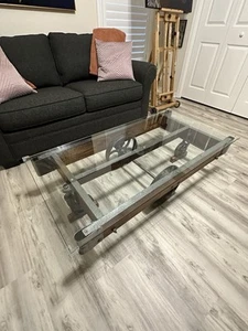 Railroad Cart Coffee Table - Picture 1 of 5