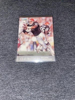 1991 Fleer Ultra - Clay Matthews #31 - Image 1 of 2