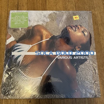 SOCA GOLD  -   Various Artists - vinyl record Vp Records 2000 Rpm 33 Play Tested - Image 1 of 4