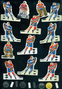 18 METAL TABLE TOP HOCKEY PLAYERS - Picture 1 of 2