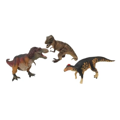 Dinosaurios T-Rex Edmontosaurus Emplumado Tyrannosaurus Rex Figuras Realistas Juguetes Foto 1 de 4